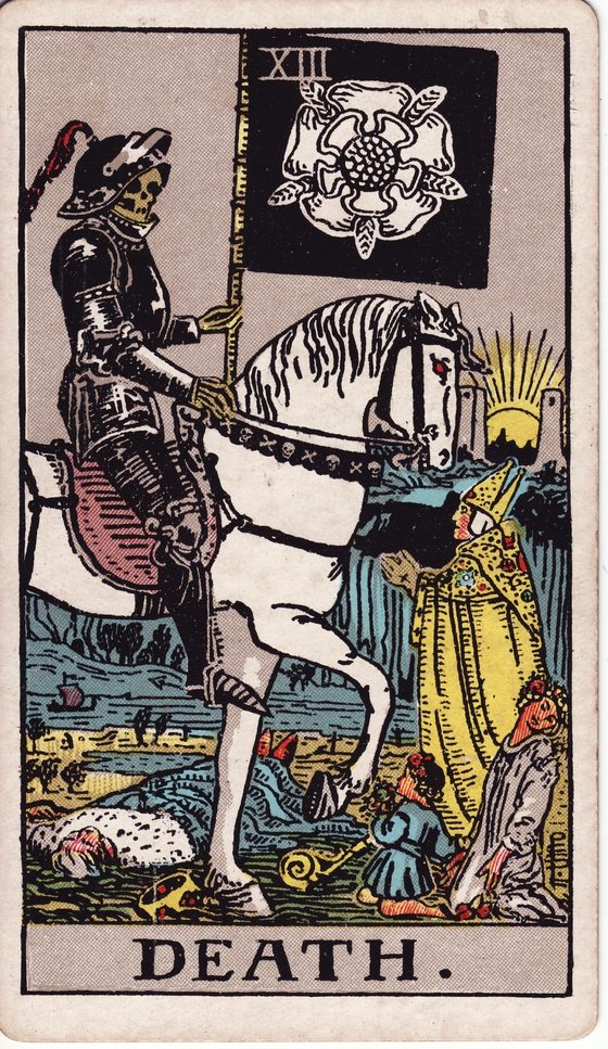 Morte — carta do tarô Rider-Waite